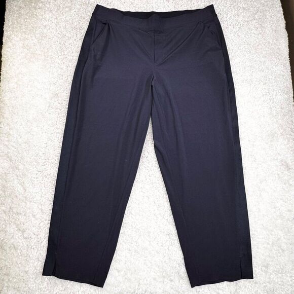 Athleta Brookyln Ankle Pant Navy Blue Womens 20 - Picture 2 of 10